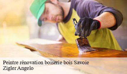 Peintre rénovation boiserie bois 73 Savoie  Zigler Angelo