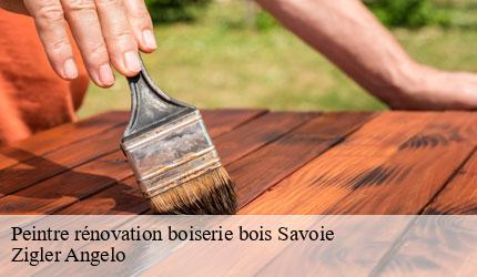 Peintre rénovation boiserie bois 73 Savoie  Zigler Angelo