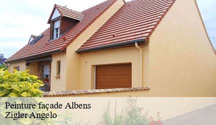 Peinture façade  albens-73410 Zigler Angelo