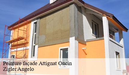 Peinture façade  attignat-oncin-73610 Zigler Angelo