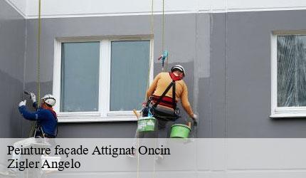 Peinture façade  attignat-oncin-73610 Zigler Angelo