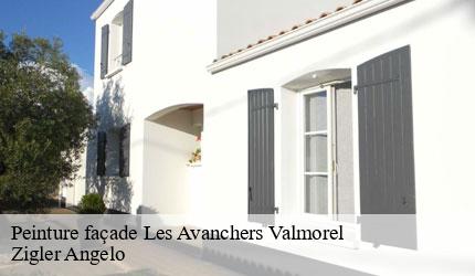 Peinture façade  les-avanchers-valmorel-73260 Zigler Angelo