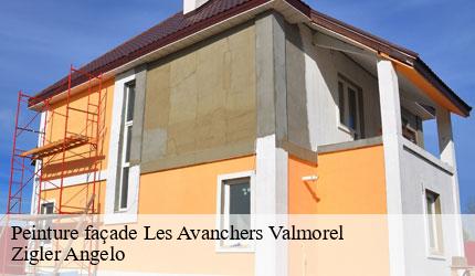 Peinture façade  les-avanchers-valmorel-73260 Zigler Angelo