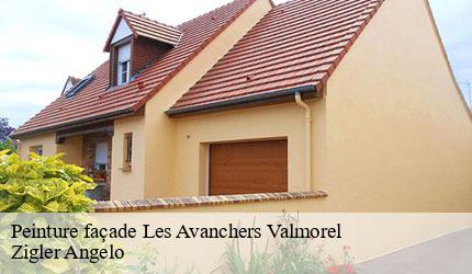 Peinture façade  les-avanchers-valmorel-73260 Zigler Angelo