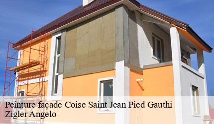 Peinture façade  coise-saint-jean-pied-gauthi-73800 Zigler Angelo