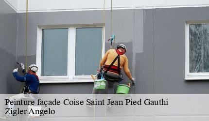 Peinture façade  coise-saint-jean-pied-gauthi-73800 Zigler Angelo