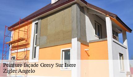 Peinture façade  gresy-sur-isere-73460 Zigler Angelo