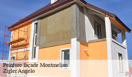 Peinture façade  montmelian-73800 Zigler Angelo