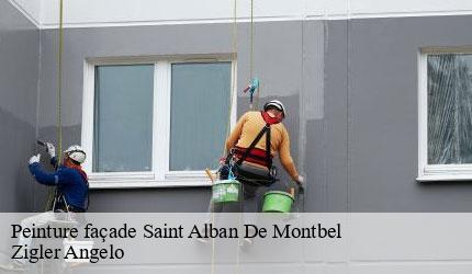 Peinture façade  saint-alban-de-montbel-73610 Zigler Angelo