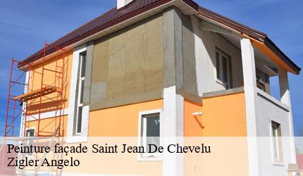 Peinture façade  saint-jean-de-chevelu-73170 Zigler Angelo