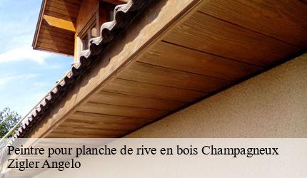 Peintre pour planche de rive en bois  champagneux-73240 Zigler Angelo