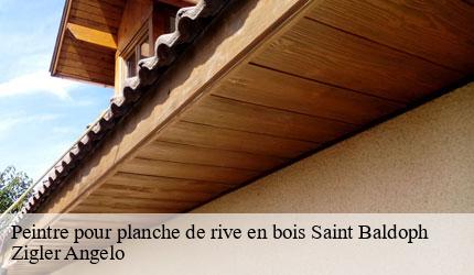 Peintre pour planche de rive en bois  saint-baldoph-73190 Zigler Angelo