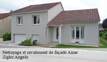 Nettoyage et ravalement de façade  aime-73210 Zigler Angelo