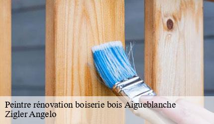 Peintre rénovation boiserie bois  aigueblanche-73260 Zigler Angelo