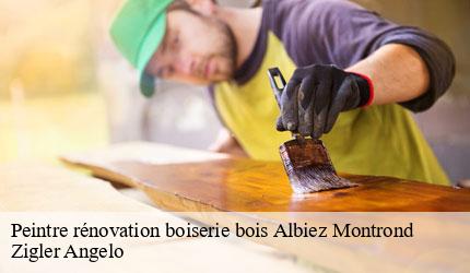 Peintre rénovation boiserie bois  albiez-montrond-73300 Zigler Angelo