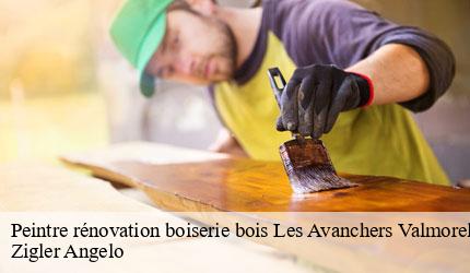 Peintre rénovation boiserie bois  les-avanchers-valmorel-73260 Zigler Angelo