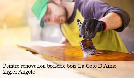 Peintre rénovation boiserie bois  la-cote-d-aime-73210 Zigler Angelo