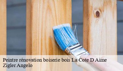 Peintre rénovation boiserie bois  la-cote-d-aime-73210 Zigler Angelo