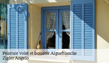 Peinture volet et boiserie  aigueblanche-73260 Zigler Angelo