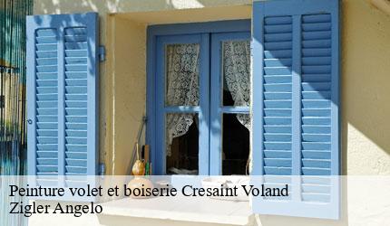 Peinture volet et boiserie  cresaint-voland-73590 Zigler Angelo